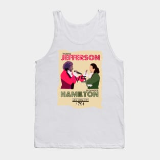 Jefferson VS Hamilton. Epic Rap Battles Tank Top